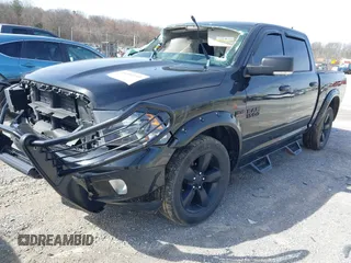 2018 Ram 1500 SLT with VIN 1C6RR7LT7JS294389, listed as a IAAI auction lot 41600149 with 109,504 mi miles. Bid and sale history available at carsss.com. Image 2.