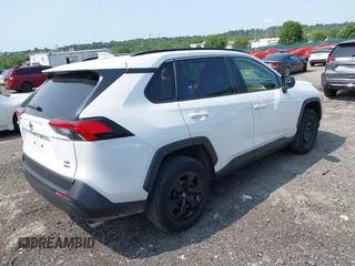 2019 Toyota RAV4 LE with VIN JTMF1RFV0KD045059, listed as a IAAI auction lot 42402598 with Not provided miles and . Bid and sale history available at DreamBid. Image 4.
