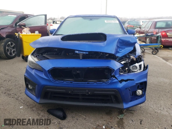 2018 Subaru WRX Limited with VIN JF1VA1H66J9826825, listed as a Copart auction lot 40326103 with 78,097 mi miles. Bid and sale history available at carsss.com. Image 5.