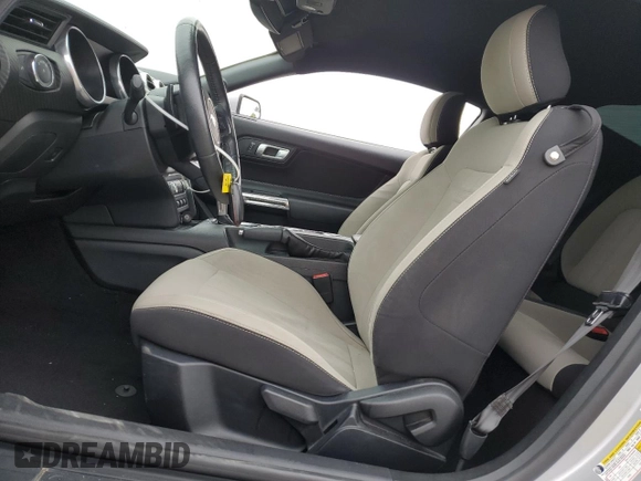 2019 Ford Mustang EcoBoost with VIN 1FA6P8THXK5196661, listed as a Copart auction lot 57685145 with 54,385 mi miles and Salvage title. Bid and sale history available at DreamBid. Image 7.