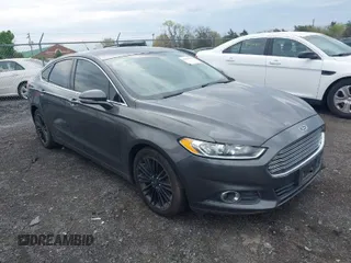 2016 Ford Fusion SE with VIN 3FA6P0HD4GR169113, listed as a IAAI auction lot 42037905 with 105,316 mi miles. Bid and sale history available at carsss.com. Image 1.