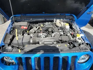 2022 Jeep Wrangler Sport S with VIN 1C4HJXAGXNW271320, listed as a Copart auction lot 63570705 with 14,840 mi miles and Salvage title. Bid and sale history available at DreamBid. Image 12.