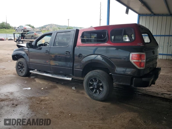 2013 Ford F-150 XL with VIN 1FTFW1EF8DFA21791, listed as a Copart auction lot 61963215 with 128,161 mi miles and Salvage title. Bid and sale history available at DreamBid. Image 2.