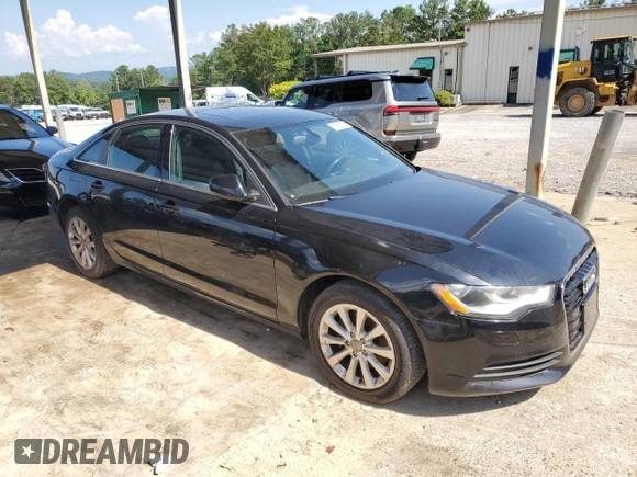 2013 Audi A6 Premium with VIN WAUCFAFC9DN096977, listed as a Copart auction lot 61931755 with 171,813 mi miles and Clean title. Bid and sale history available at DreamBid. Image 4.