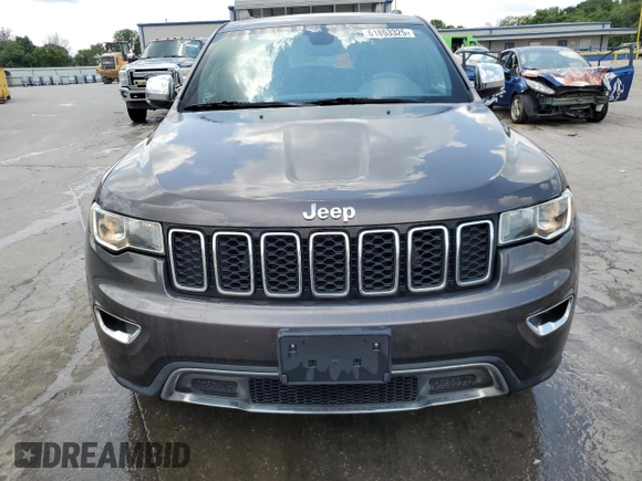 2018 Jeep Grand Cherokee Limited with VIN 1C4RJEBG1JC300335, listed as a Copart auction lot 61853325 with 107,137 mi miles and Salvage title. Bid and sale history available at DreamBid. Image 5.