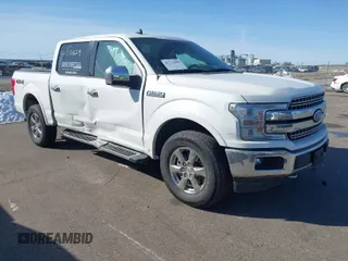 2020 Ford F-150 XL with VIN 1FTEW1E4XLKE95564, listed as a IAAI auction lot 41771629 with 125,333 mi miles. Bid and sale history available at carsss.com. Image 1.