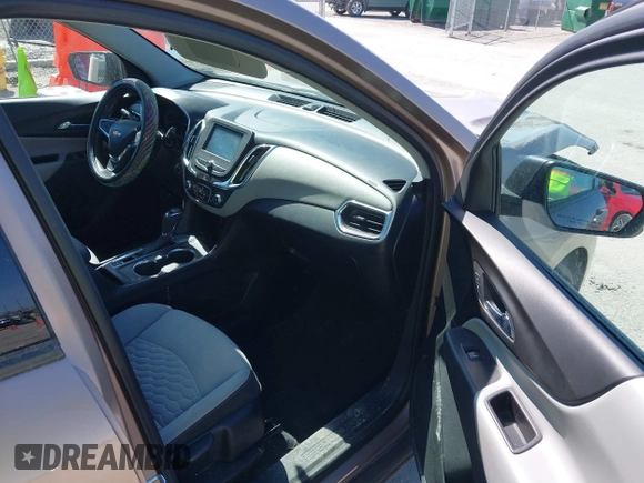 2018 Chevrolet Equinox LS with VIN 2GNAXHEV2J6160948, listed as a IAAI auction lot 41818156 with 152,457 mi miles and . Bid and sale history available at DreamBid. Image 5.