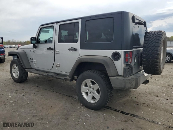 2008 Jeep Wrangler Unlimited X with VIN 1J4GA39138L546823, listed as a Copart auction lot 51698665 with 268,652 mi miles and Salvage Title. Bid and sale history available at carsss.com. Image 2.