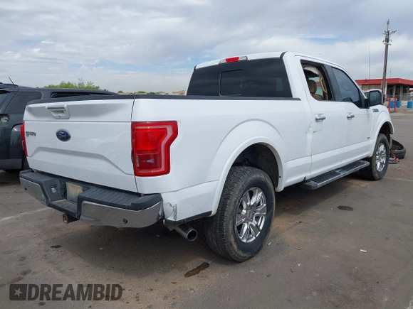 2015 Ford F-150 XLT w/HD Payload Pkg with VIN 1FTFW1EG0FKD99316, listed as a IAAI auction lot 42024645 with 275,335 mi miles. Bid and sale history available at carsss.com. Image 4.