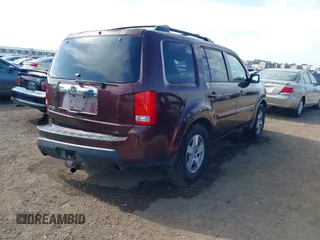 2010 Honda Pilot EX with VIN 5FNYF3H48AB001541, listed as a IAAI auction lot 41990756 with 171,618 mi miles and . Bid and sale history available at carsss.com. Image 4.