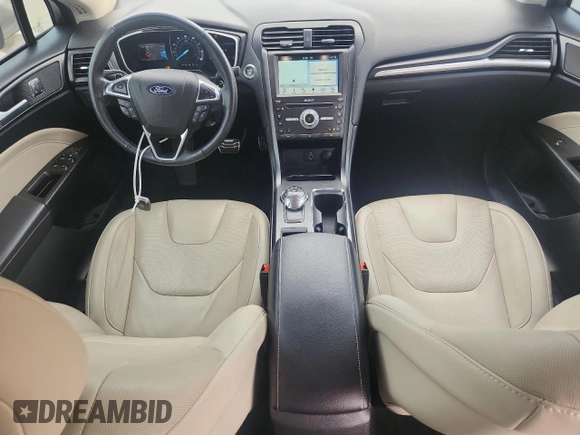 2018 Ford Fusion Titanium with VIN 3FA6P0D99JR205600, listed as a Copart auction lot 60753595 with 67,374 mi miles and Salvage title. Bid and sale history available at DreamBid. Image 8.