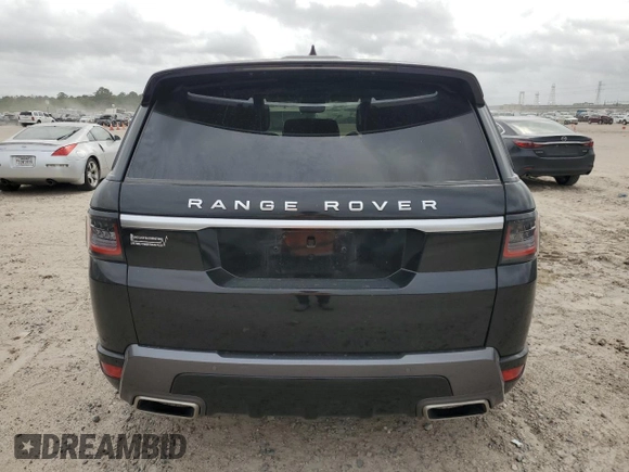 2019 Land Rover Range Rover Sport HSE with VIN SALWR2RV9KA833571, listed as a Copart auction lot 51387475 with 55,937 mi miles and Salvage title. Bid and sale history available at DreamBid. Image 6.