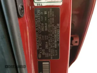 2011 Kia Forte SX with VIN KNAFW4A39B5466165, listed as a Copart auction lot 44018315 with 202,945 mi miles and Clean Title. Bid and sale history available at carsss.com. Image 12.