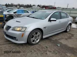 2009 Pontiac G8 with VIN 6G2ER57779L213042, listed as a Copart auction lot 44801985 with 192,493 mi miles and Clean Title. Bid and sale history available at carsss.com. Image 1.
