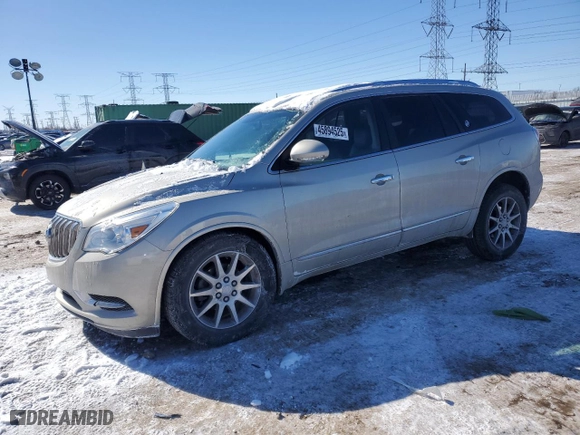 2014 Buick Enclave Leather with VIN 5GAKVBKD3EJ132386, listed as a Copart auction lot 45894525 with 193,171 mi miles and Salvage Title. Bid and sale history available at carsss.com. Image 1.