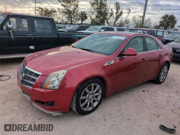 2008 Cadillac CTS AWD w/1SB with VIN 1G6DS57V180176175, listed as a Copart auction lot 76106284 with 157,948 mi miles and Salvage Title. Bid and sale history available at carsss.com. Image 1.