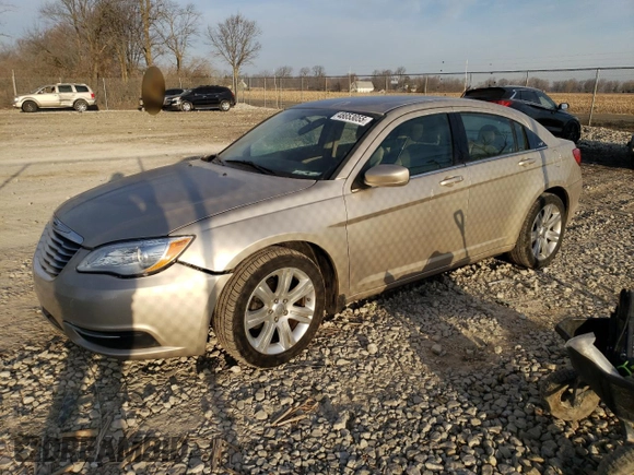2013 Chrysler 200 Touring with VIN 1C3CCBBB5DN571432, listed as a Copart auction lot 48853055 with 88,782 mi miles and Salvage Title. Bid and sale history available at carsss.com. Image 1.