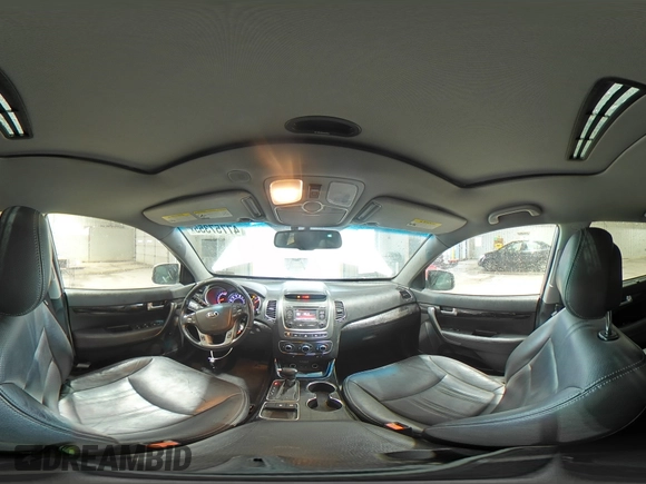 2015 Kia Sorento LX with VIN 5XYKTCA66FG633321, listed as a Copart auction lot 47757355 with 114,392 mi miles and Salvage Title. Bid and sale history available at DreamBid. Image 15.