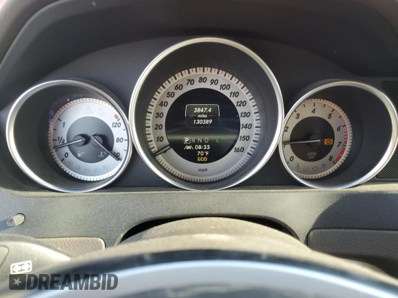 2013 Mercedes-Benz C 350 with VIN WDDGJ5HB9DG030888, listed as a Copart auction lot 50780865 with 130,389 mi miles and Salvage Title. Bid and sale history available at carsss.com. Image 9.