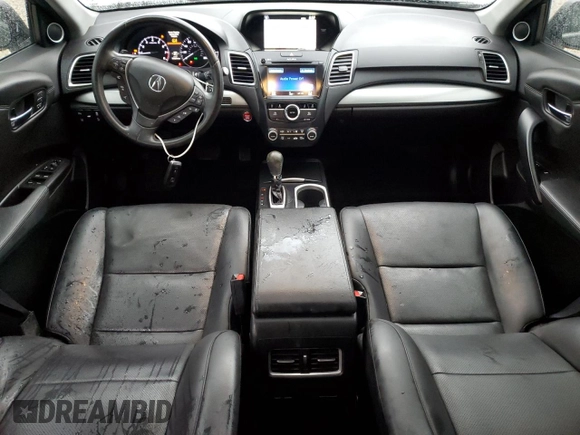 2017 Acura RDX Advance with VIN 5J8TB3H7XHL012470, listed as a Copart auction lot 49898685 with 129,829 mi miles and Clean title. Bid and sale history available at DreamBid. Image 8.
