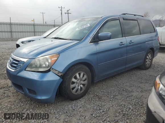 2010 Honda Odyssey EX with VIN 5FNRL3H41AB006223, listed as a Copart auction lot 44450185 with 144,895 mi miles and Clean Title. Bid and sale history available at carsss.com. Image 1.