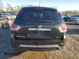 2016 Nissan Pathfinder Platinum with VIN 5N1AR2MN1GC615298, listed as a Copart auction lot 80783834 with 72,877 mi miles and Salvage Title. Bid and sale history available at carsss.com. Image 6.