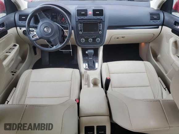 2010 Volkswagen Jetta Limited Edition with VIN 3VWRZ7AJ6AM034176, listed as a Copart auction lot 57607995 with 89,360 mi miles and Salvage title. Bid and sale history available at DreamBid. Image 8.