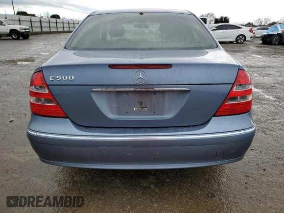 2004 Mercedes-Benz E-Class 5.0L with VIN WDBUF70J94A406133, listed as a Copart auction lot 44396845 with 123,999 mi miles and Salvage Title. Bid and sale history available at carsss.com. Image 6.