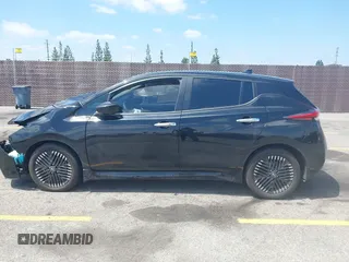 2024 Nissan LEAF SV Plus with VIN 1N4CZ1CV7PC562041, listed as a IAAI auction lot 42142283 with 8,580 mi miles and . Bid and sale history available at DreamBid. Image 14.