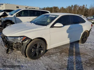 2022 Volkswagen Jetta SE with VIN 3VWEM7BU2NM001980, listed as a Copart auction lot 85855384 with 52,840 mi miles and Salvage Title. Bid and sale history available at carsss.com. Image 1.