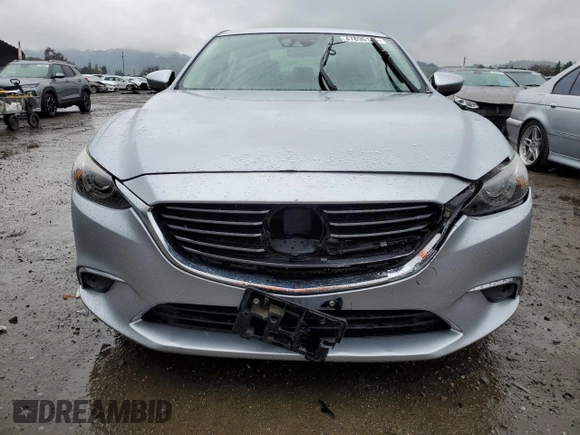 2016 Mazda Mazda6 i Grand Touring with VIN JM1GJ1W53G1487851, listed as a Copart auction lot 47896135 with 70,165 mi miles and Salvage Title. Bid and sale history available at carsss.com. Image 5.