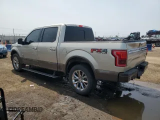 2017 Ford F-150 XL with VIN 1FTEW1EG3HFC88167, listed as a Copart auction lot 57995745 with Not provided miles and Salvage title. Bid and sale history available at DreamBid. Image 2.