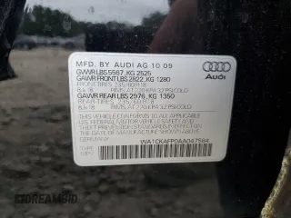 2010 Audi Q5 Premium with VIN WA1CKAFP0AA047584, listed as a Copart auction lot 62495605 with 205,361 mi miles and Clean title. Bid and sale history available at DreamBid. Image 14.