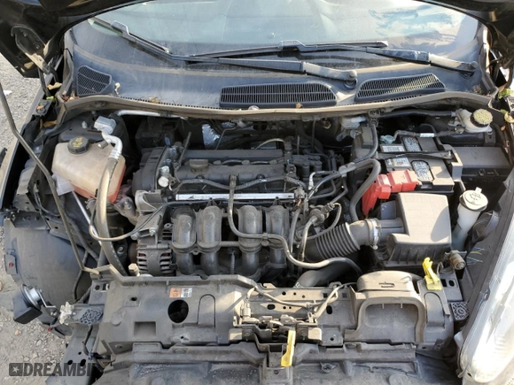 2019 Ford Fiesta SE with VIN 3FADP4EJ9KM156811, listed as a Copart auction lot 42176675 with 90,592 mi miles and Salvage Title. Bid and sale history available at carsss.com. Image 14.