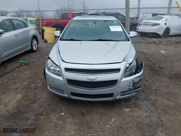 2012 Chevrolet Malibu LT w/2LT with VIN 1G1ZD5EU8CF115458, listed as a IAAI auction lot 41867286 with 169,226 mi miles. Bid and sale history available at carsss.com. Image 6.