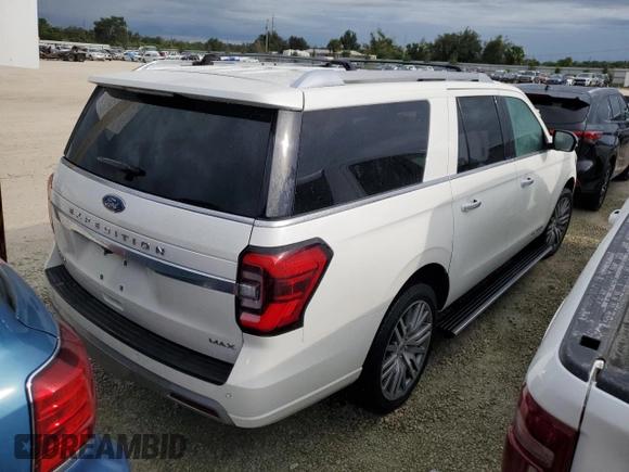 2023 Ford Expedition Max Platinum with VIN 1FMJK1M81PEA62357, listed as a Copart auction lot 73889994 with Not provided miles and Non repairable. Bid and sale history available at DreamBid. Image 6.