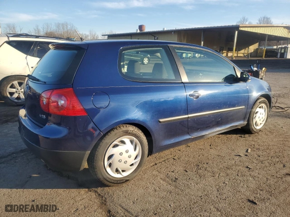 2008 Volkswagen Rabbit S with VIN WVWAB71K48W136325, listed as a Copart auction lot 82622124 with 129,104 mi miles and Salvage Title. Bid and sale history available at carsss.com. Image 3.