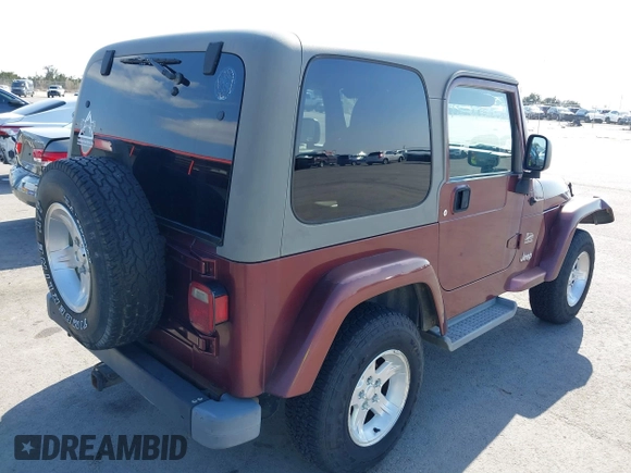 2004 Jeep Wrangler Sahara with VIN 1J4FA59S24P739581, listed as a IAAI auction lot 41696146 with 232,139 mi miles and . Bid and sale history available at DreamBid. Image 4.
