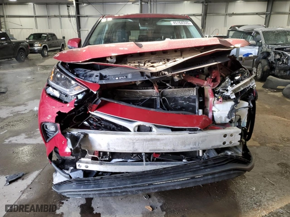 2021 Toyota Highlander L with VIN 5TDBZRBH5MS061885, listed as a Copart auction lot 45164335 with 98,146 mi miles and Salvage Title. Bid and sale history available at carsss.com. Image 5.