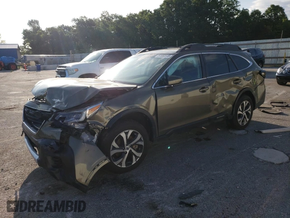 2022 Subaru Outback Limited with VIN 4S4BTANC4N3218145, listed as a Copart auction lot 57960535 with 60,523 mi miles and Salvage title. Bid and sale history available at DreamBid. Image 1.