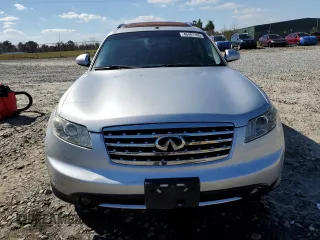 2006 Infiniti FX35 with VIN JNRAS08U16X105314, listed as a Copart auction lot 46481105 with 0 mi miles and Salvage Title. Bid and sale history available at carsss.com. Image 5.