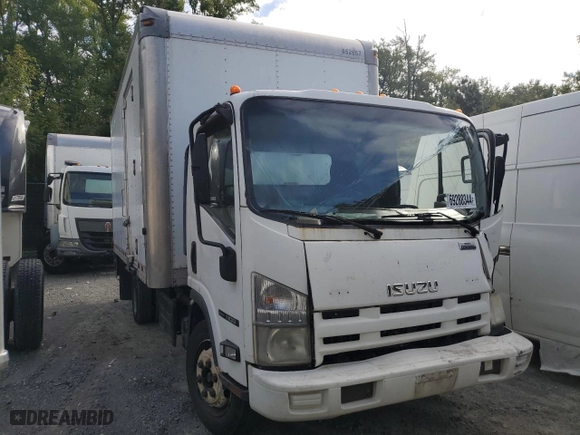 2013 Isuzu NQR DSL REG AT IBT PWL with VIN JALE5W165D7900031, listed as a Copart auction lot 69288344 with 0 mi miles and Salvage Title. Bid and sale history available at carsss.com. Image 1.
