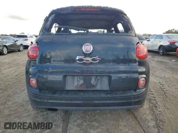 2014 FIAT 500L Easy with VIN ZFBCFABH8EZ023813, listed as a Copart auction lot 85785884 with Not Provided miles and Non Repairable. Bid and sale history available at DreamBid. Image 6.