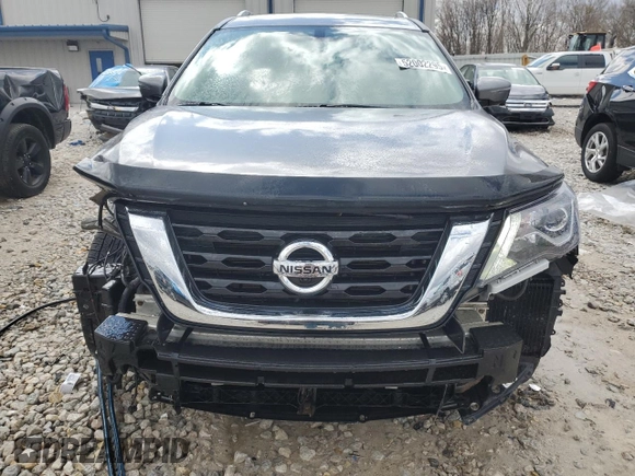 2018 Nissan Pathfinder S z VIN 5N1DR2MM6JC631069, wystawiony jako Copart lot #52002295 z przebiegiem 121 020 mil mil oraz Czysty tytuł • Clean title. Historia ofert i sprzedaży dostępna na DreamBid. Obrazek 5.
