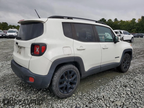 2017 Jeep Renegade Altitude with VIN ZACCJABB4HPF69471, listed as a Copart auction lot 71410304 with 89,519 mi miles and Salvage title. Bid and sale history available at DreamBid. Image 3.