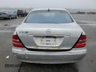 2001 Mercedes-Benz S-Class with VIN WDBNG75J11A191756, listed as a Copart auction lot 86551024 with 0 mi miles and Clean Title. Bid and sale history available at carsss.com. Image 6.