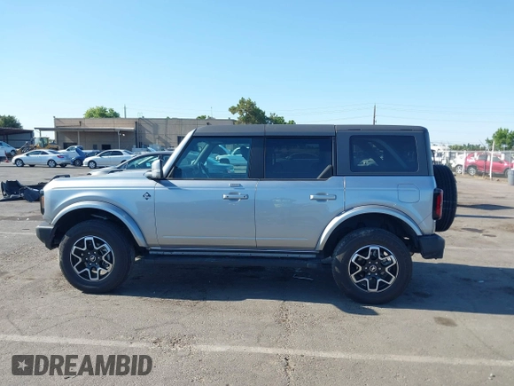 2023 Ford Bronco with VIN 1FMDE5DH5PLA98754, listed as a IAAI auction lot 42671959 with 36,257 mi miles and . Bid and sale history available at DreamBid. Image 14.
