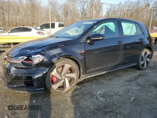 2019 Volkswagen Golf GTI S with VIN 3VW6T7AU0KM034061, listed as a Copart auction lot 84345564 with 32,461 mi miles and Salvage Title. Bid and sale history available at carsss.com. Image 1.