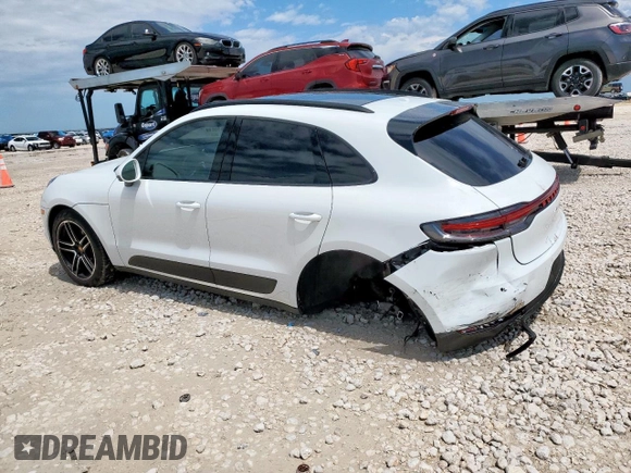 2021 Porsche Macan с VIN WP1AA2A54MLB15114, выставлен на аукционе Copart как лот 60331045 с пробегом 34 880 миль миль и Списание • Salvage title. История ставок и продаж доступна на DreamBid. Изображение 2.