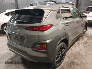 2021 Hyundai Kona Night Edition with VIN KM8K6CA52MU709333, listed as a IAAI auction lot 41704197 with 44,058 mi miles and . Bid and sale history available at DreamBid. Image 4.
